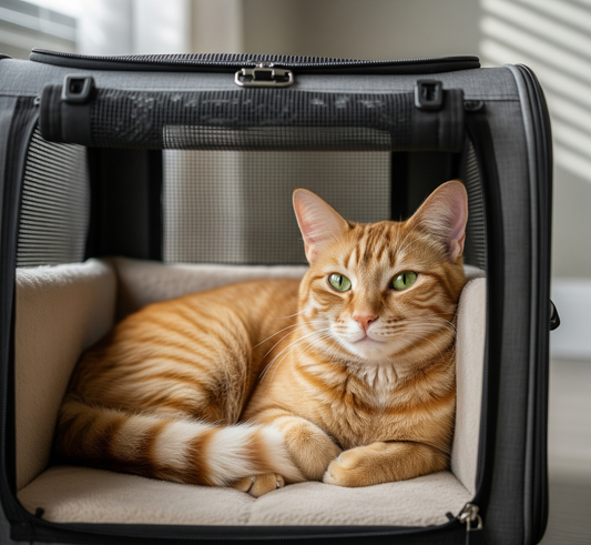 How to Help Your Cat Feel Comfortable in Their Carrier